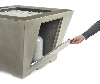 Cove Square - Gas Fire Pit Bowl - Image 2