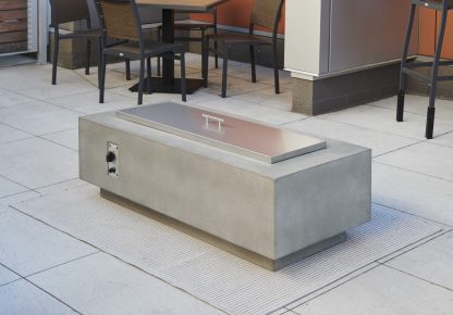 Cove 54" - "Natural Grey" Linear Gas Fire Pit Table - Image 2