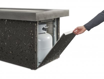 Grey Key Largo - Gas Fire Pit Table - Image 2