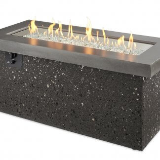Grey Key Largo - Gas Fire Pit Table