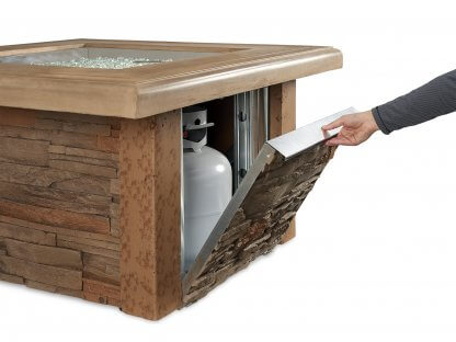 Sierra Square - Gas Fire Pit Table - Image 2