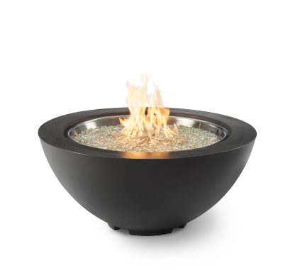Cove - 29" Round - "Midnight Mist"- Gas Fire Pit Bowl - Image 2