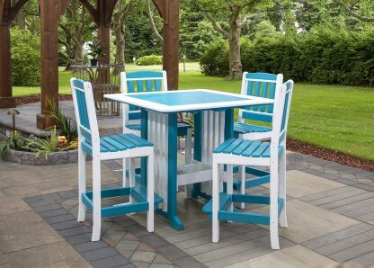 English Garden Dining Chair Rustic Colors - Image 3
