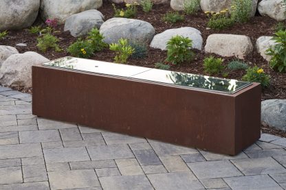 Grey Glass Burner Cover 1264