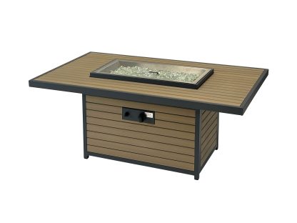 Brooks - Rectangular "Light Tan" - Gas Fire Pit - Image 3
