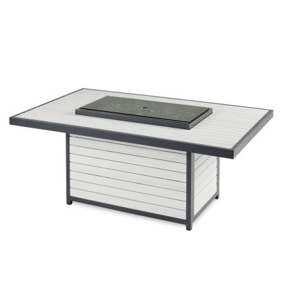 Brooks - Rectangular "White" - Gas Fire Pit - Image 3