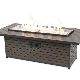 Brooks - Linear "Taupe"- Gas Fire Pit