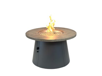 Cirvalo 41" Round - "Smokey Oak" - Gas Fire Pit