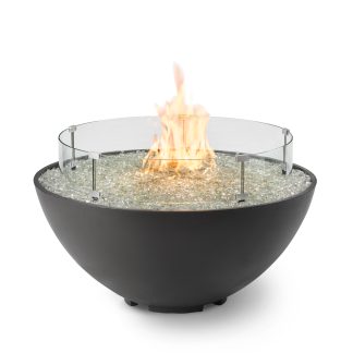 Cove Edge 42" - "Midnight Mist" - Gas Fire Pit Bowl