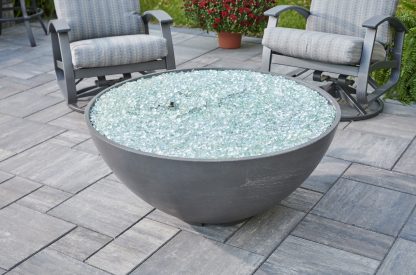 Cove Edge 42" - "Midnight Mist" - Gas Fire Pit Bowl - Image 2