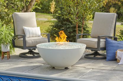 Cove Edge 42" - "White" - Gas Fire Pit Bowl - Image 2