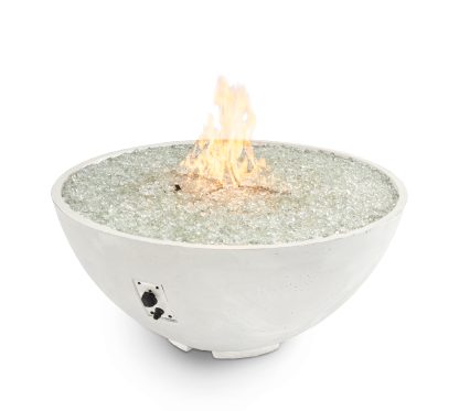 Cove Edge 42" - "White" - Gas Fire Pit Bowl