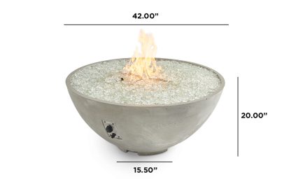 Cove Edge 42" - "Natural Grey" - Gas Fire Pit Bowl - Image 2