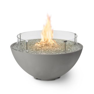 Cove Edge 42" - "Natural Grey" - Gas Fire Pit Bowl