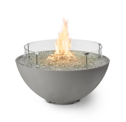 Cove Edge 42" - "Natural Grey" - Gas Fire Pit Bowl