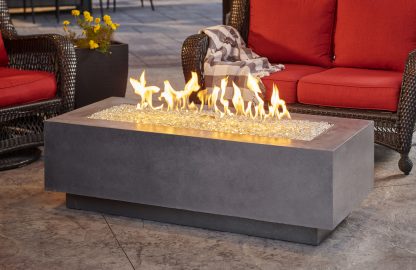 Cove 54" - "Midnight Mist" - Linear Gas Fire Pit Table - Image 2