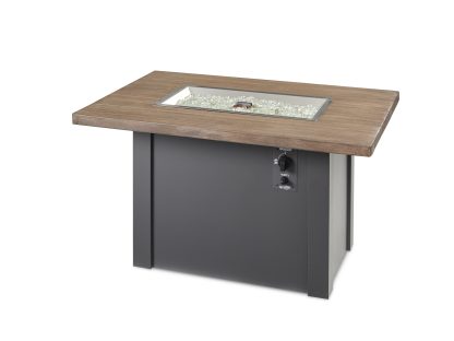 Havenwood with Driftwood Everblend top & Graphite Grey base - Fire Pit Table - Image 4