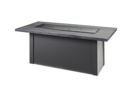 Havenwood with Carbon Grey Everblend top & Luverne Black base - Fire Pit Table - Image 2
