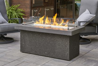 Grey Key Largo - Gas Fire Pit Table