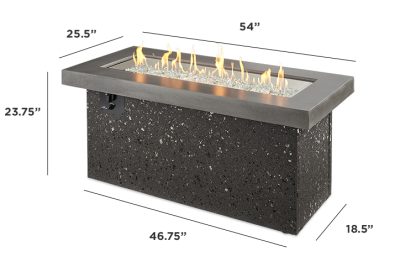 Grey Key Largo - Gas Fire Pit Table - Image 5