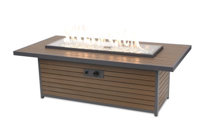 Kenwood Linear Chat Height - Gas Fire Pit Table - Image 5