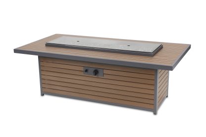 Kenwood Linear Chat Height - Gas Fire Pit Table - Image 2