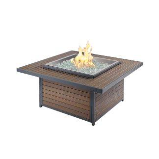 Kenwood Square Chat Height - Gas Fire Pit Table