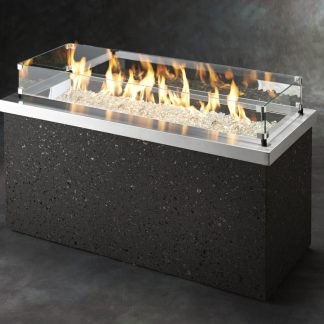 Stainless Steel Key Largo - Gas Fire Pit Table