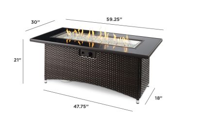 Balsam Montego - Linear- Fire Pit Table - Image 4