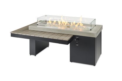 Uptown Coastal Grey - Gas Fire Pit Table